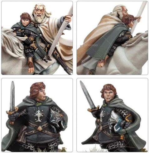 Games Workshop Lord of The Rings Gandalf The White and Peregrin Took GWS 30-40 in Saudi Arabia