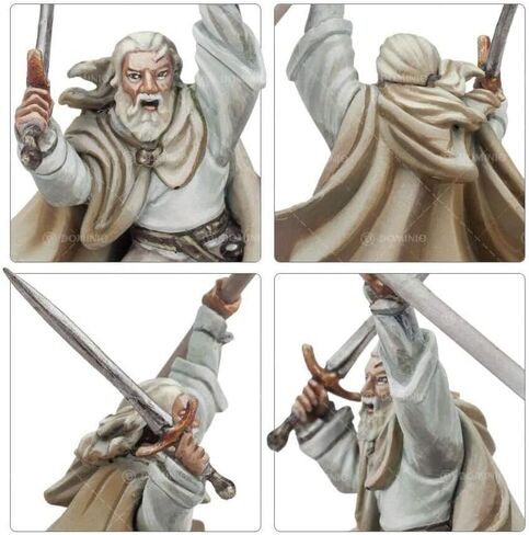 Games Workshop Lord of The Rings Gandalf The White and Peregrin Took GWS 30-40 in Saudi Arabia