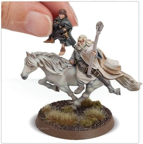 Games Workshop Lord of The Rings Gandalf The White and Peregrin Took GWS 30-40 in Saudi Arabia