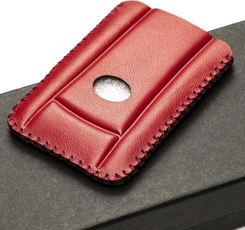 Vitodeco Leather Keyless SMARTACCESS Key Card Case Compatible with Lexus LX570, Lexus LS460, Lexus ES, Lexus LX600 2016 - 2024 (Card, Black/Red) in Kuwait