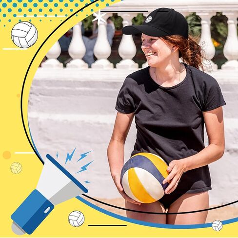 Vicenpal 12 جهاز كمبيوتر شخصى هدايا فريق الكرة الطائرة قبعة الكرة الطائرة فريق الكرة الطائرة المواد المطرزة القطن قابل للتعديل قبعة سوداء للنساء الرجال الهدايا الكرة الطائرة موضوع حزب الرياضة فريق نادي اللوازم in Kuwait