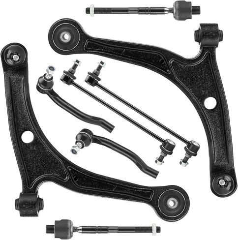Front Lower Control Arm w/Ball Joint for Acura MDX 2001-2005, Honda Pilot 2003-2005, Driver & Passenger, Suspension Kit K621349 K621350 ES3717 ES3716 K90349 EV471, 8Pcs in Saudi Arabia