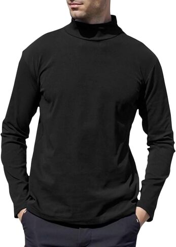 سترة رجالية كاجوال بياقة مدورة من Cegerne بمقاس نحيف وخفيفة الوزن وأكمام طويلة in Kuwait