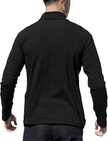 سترة رجالية كاجوال بياقة مدورة من Cegerne بمقاس نحيف وخفيفة الوزن وأكمام طويلة in Kuwait