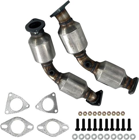 Front Catalytic Converter Left & Right 16197 16198 Compatible with 2003-2008 Infiniti G35 350Z FX35 3.5L,2003-2007 Nissan 350Z 3.5L Base Coupe 2-Door Replace 43214 43215 in Saudi Arabia