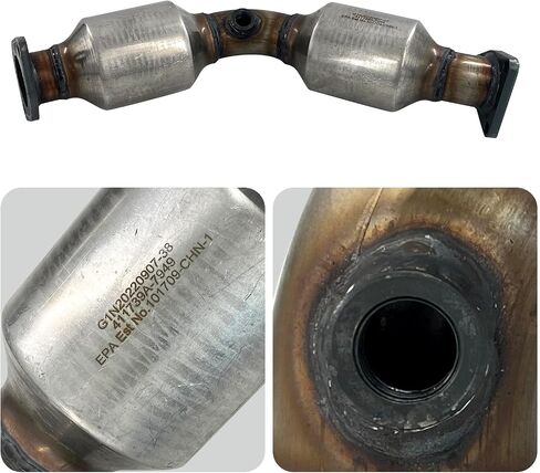 Front Catalytic Converter Left & Right 16197 16198 Compatible with 2003-2008 Infiniti G35 350Z FX35 3.5L,2003-2007 Nissan 350Z 3.5L Base Coupe 2-Door Replace 43214 43215 in Saudi Arabia