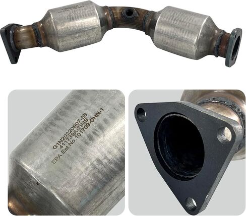 Front Catalytic Converter Left & Right 16197 16198 Compatible with 2003-2008 Infiniti G35 350Z FX35 3.5L,2003-2007 Nissan 350Z 3.5L Base Coupe 2-Door Replace 43214 43215 in Saudi Arabia