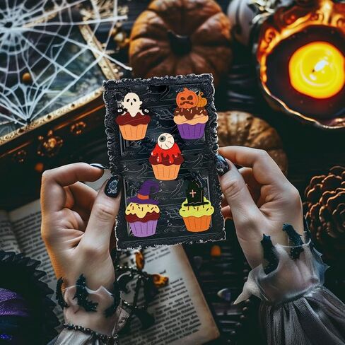 Halloween Cake Die Cuts for Card Making, Halloween Style Cutting Dies Carbon Steel Die Cuts Embossing Template Dies Stencils Scrapbooking for Halloween Craft Birthday Gift Decor Photo Album in Kuwait
