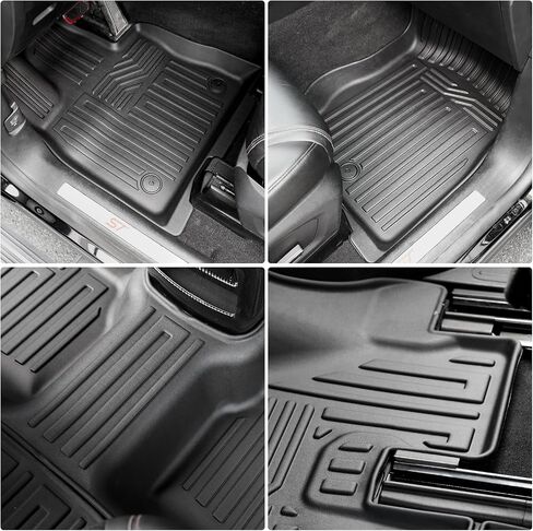 Floor Mats for 2020-2025 Ford Explorer Accessories, Cargo Mat with Backrest Mat All Weather TPE Waterproof for Ford Explorer 7 Passenger Captain Seat ST Accessories 2025 2024 2023 in Saudi Arabia