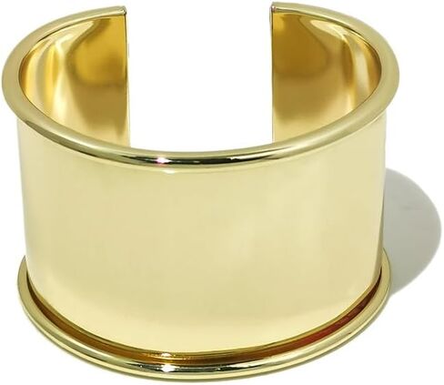 Gold Bangles for Women Chunky Gold Bracelet Cuff Bracelet Gold Bracelets for Women Non Tarnish Statement Bracelet Jewelry Gifts Popular Bracelets for Women in Saudi Arabia