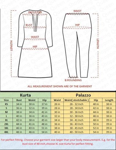 مجموعة تسوق كوين النسائية جورجيت شيكانكاري لاكناوي كورتا بالازو in Kuwait
