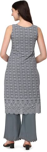 مجموعة تسوق كوين النسائية جورجيت شيكانكاري لاكناوي كورتا بالازو in Kuwait