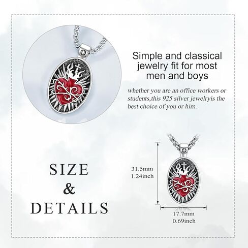 الشمال فايكنغ ثور المطرقة قلادة 925 فضة فايكنغ الشمال قلادة نورس المطرقة مجوهرات هدية للرجال النساء in Kuwait