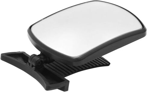 uxcell Black Self-Adhesive Car Interior Free Angle Car Rearview Auxiliary Mirror in Saudi Arabia