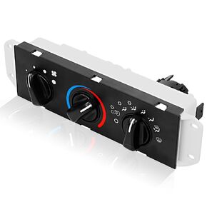 55056558AA Front Climate Control Module A/C Heater Air Conditioning Panel, Compatible with Jeep Wrangler TJ 2.4L 4.0L 2005-2006, Replaces# 55056558AB