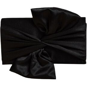 Verdusa Women's Twist Satin Clutch Evening Handbags Crossbody Bag Party Purses