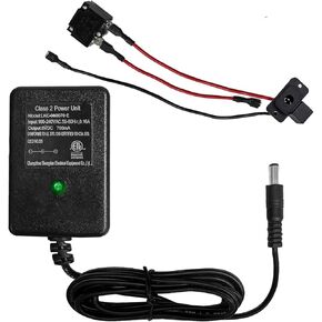 6 Volt Kids Ride On Toys Original Charger, 0.7A Charger for Best Choice, Wrangler, Kid Trax, Dynacraft Electric Ride On Car Replacement Parts with Connection Line