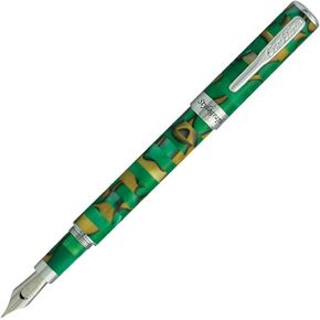 Stylograph Mosaic Fountain pen Green/Brown- EF