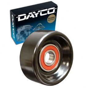 Dayco Drive Belt Idler Pulley compatible with Ford Mustang 3.8L 3.9L 4.6L 5.0L 5.2L V6 V8 1998-2018