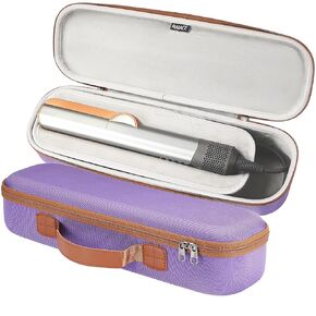 RAIACE Hard Storage Case Compatible with Dyson Airstrait Straightener, Travel Carrying Bag. (case only). - Gray