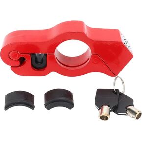 Motorcycle Locks,Bike Handlebar Lock,Motorcycle Handlebar Lock Aluminum Alloy Anti Theft Grip Lock for Scooters ATVs