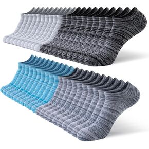 JOYNÉE 20 Pairs Mens No Show Socks,Low Cut Ankle Socks,Men Short Socks,Casual Socks in Kuwait