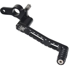 Rear Foot Brake Lever Compatible with Suzuki GSX1300R Hayabusa 1999-2020, Made of Aluminum Alloy (Black)