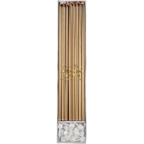 Meri Meri Rose Gold Long Candles