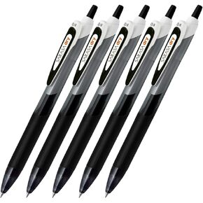 Zebra sarasa dry Gel ballpointpens 0.4mm ink color(Black) Pack of 5