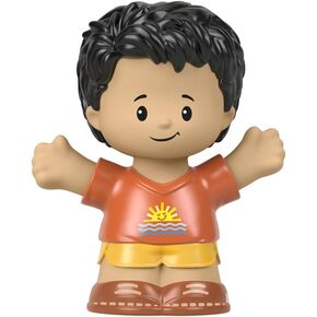 Little People Replacement Part for Fisher-Price Schoolhouse Playground Playset HHR47 - Replacement Little Boy Figure Wearing Sunshine Shirt