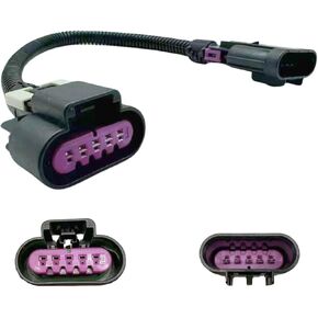5 Wire 12In Mass Air Flow MAF Sensors Connector Extension Harness Plug Compatible with LS3 LS7 Engines GM Chevy Buick Pontiac Cadillac GMC Hummer SAAB in Saudi Arabia