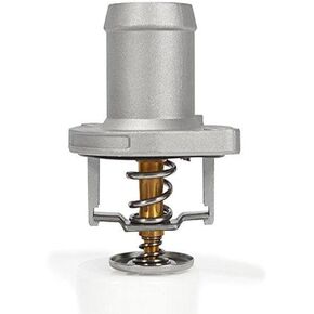 Mishimoto MMTS-F2D-03CH High Temp Thermostat & Housing Compatible With Ford 6.0 Powerstroke 2003-2007