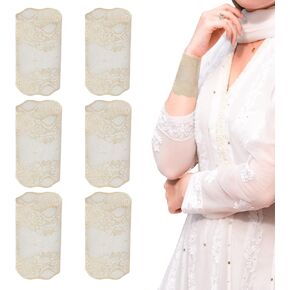 bvya Women Lace Wrist Arm Cuff Bracelet Stretch Bands Sleeve