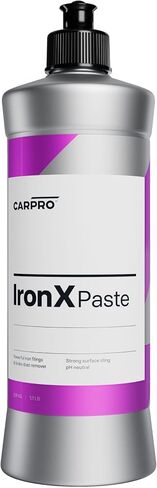 CARPRO IronX Paste Concentrated Iron Remover - Clings to & Dissolves Baked on Brake Dust on Clear Coated, Chrome, or Alloy Wheels - 500ml (17oz) in Saudi Arabia
