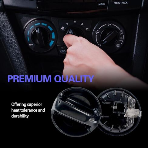 3 قطع مقابض التحكم في مكيف هواء السيارة، مقبض التحكم في المناخ لسخان التيار المتردد، استبدال #55905-0C010، متوافق مع Toyota Tundra 2000-2006، مفتاح مروحة النفخ وملحقات السيارة الداخلية in Kuwait