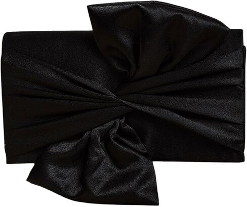Verdusa Women's Twist Satin Clutch Evening Handbags Crossbody Bag Party Purses in Saudi Arabia