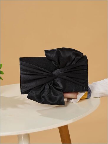 Verdusa Women's Twist Satin Clutch Evening Handbags Crossbody Bag Party Purses in Saudi Arabia