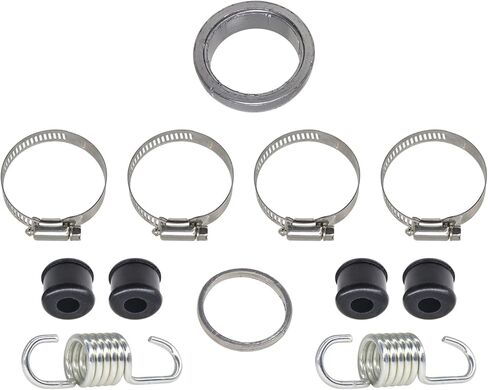 GU4390MG155HF كاتم الصوت مجموعات ربط السيراميك الارضي ل القطب الشمالي القط 650 H1 SE TRV LE 2006 2007 2008 2009 2010 2011 in Kuwait