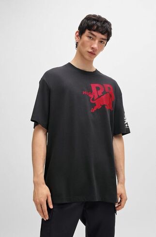 HUGO Men's F1 2024 Racing Bull Team Back Logo Tshirt in Saudi Arabia