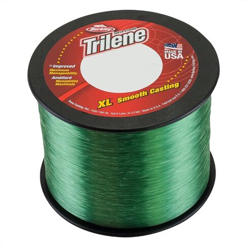 Berkley Trilene® XL®, Fluorescent Clear/Blue, 12lb | 5.4kg, 1000yd | 914m Monofilament Fishing Line, Suitable for Freshwater Environments in Saudi Arabia