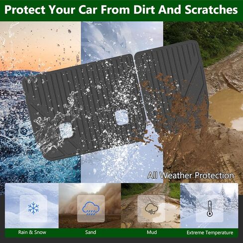 6 Seats Floor Mat Compatible with 2016-2024 Dodge Durango Cargo Mat 3rd Backrest Mat Replacement for 2016-2024 Dodge Durango Accessories (Trunk Mat+3rd Backrest Mat+6 Seats Floor Mat) in Kuwait