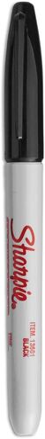 SHARPIE Industrial Permanent Markers, Fine Point, Black, Box of 12 in Saudi Arabia