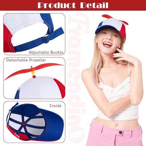 Framendino, Adult Propeller Hat Baseball Cap with Helicopter Funny Adjustable Costume Headwear in Saudi Arabia