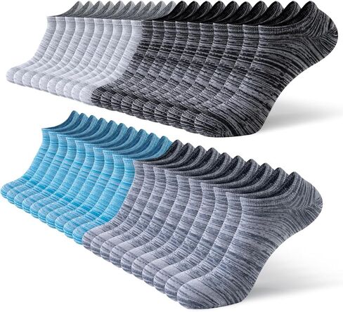 JOYNÉE 20 Pairs Mens No Show Socks,Low Cut Ankle Socks,Men Short Socks,Casual Socks in Kuwait