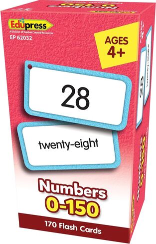 Edupress™ أرقام 0-150 بطاقات فلاش in Saudi Arabia