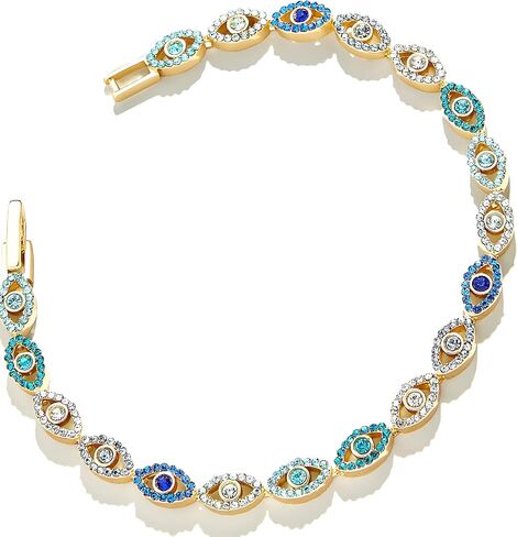 14k Gold Filled Tennis Bracelet|3mm Cubic Zirconia Classic Tennis Bracelet|Gold Link Bracelets For Women 6.15/6.75/7.15 Inch in Saudi Arabia