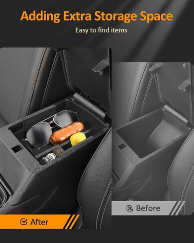 CDEFG for 2022 2023 2024 Jeep Compass/Dodge Hornet Center Console Organizer Tray for Jeep Compass for Dodge Hornet 2023 2024 Accessories Armrest Storage Box Insert Tray Arm Rest Organizer in Saudi Arabia