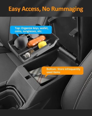 CDEFG for 2022 2023 2024 Jeep Compass/Dodge Hornet Center Console Organizer Tray for Jeep Compass for Dodge Hornet 2023 2024 Accessories Armrest Storage Box Insert Tray Arm Rest Organizer in Saudi Arabia