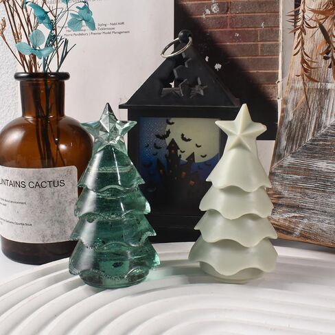 Santa Mold Resin Making Molds Santa Claus Mold Tree Mold Resin Mold Clay Mold Jewelry Resin Casting Mold Craft Supplies 3D Mold Silicone Mold for Resin Casting Mold Candle Making Molds in Kuwait