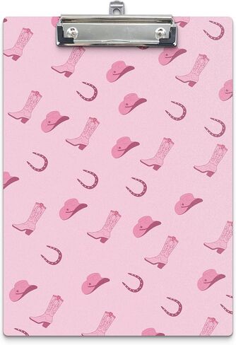 Pink Clipboard, Trendy Preppy Pink Ace of Hearts Wooden Clip Board for Girls Student School Dorm Office, Preppy School Supplies, Pink Office Supplies, Standard A4 Letter Size 9x12.6 Inch in Kuwait
